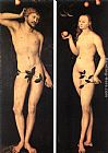 Adam and Eve by Lucas Cranach the Elder